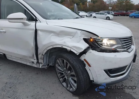 2016 Lincoln Mkx Reserve from USA, damaged, VIN 2LMPJ8LP7GBL47577